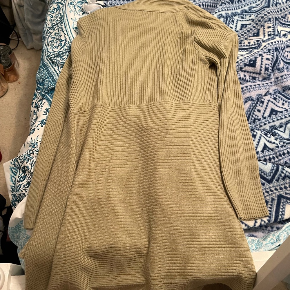TAN Flowy Cardigan - Picture 5 of 5